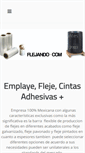 Mobile Screenshot of flejando.com