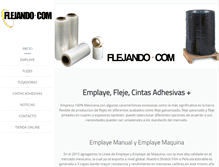 Tablet Screenshot of flejando.com